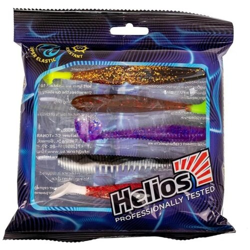 набор приманок helios большая рыба 5шт упак set 1 hs pbf set1 Набор приманок Helios Большая рыба 5шт/упак SET#2 HS-PBF-SET2