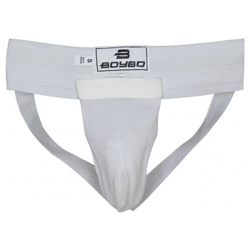 фото Защита паха boybo размер l цвет белый