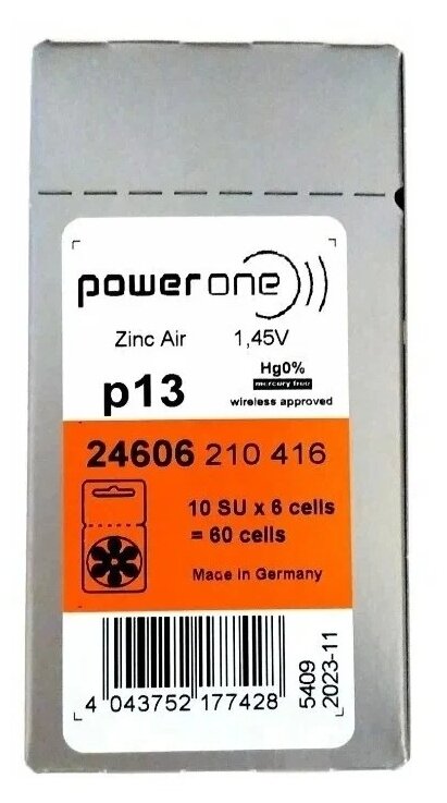 Батарейка Power One P13