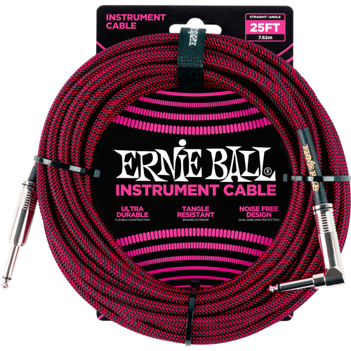 кляп шарик на ремне с отверстиями для дыхания breathable ball gag – черный с красным ERNIE BALL 6062 Инструментальный кабель