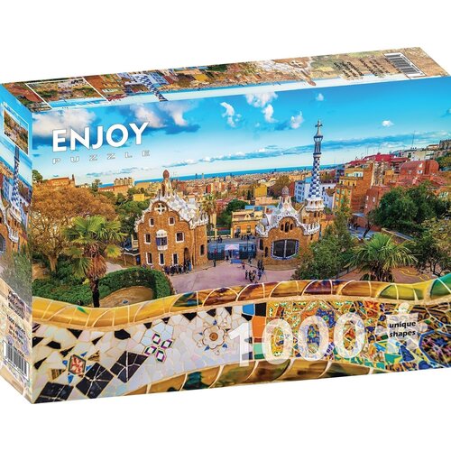 Пазл Enjoy 1000 деталей: Вид из парка Гуэля пазл enjoy 1000 деталей к солнцу