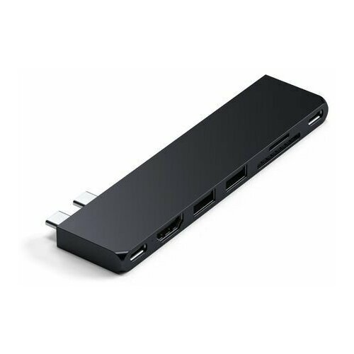 Хаб USB Satechi USB-C Pro Slim Black ST-HUCPHSD