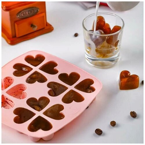 Силиконовая форма для льда и кондитерских украшений 