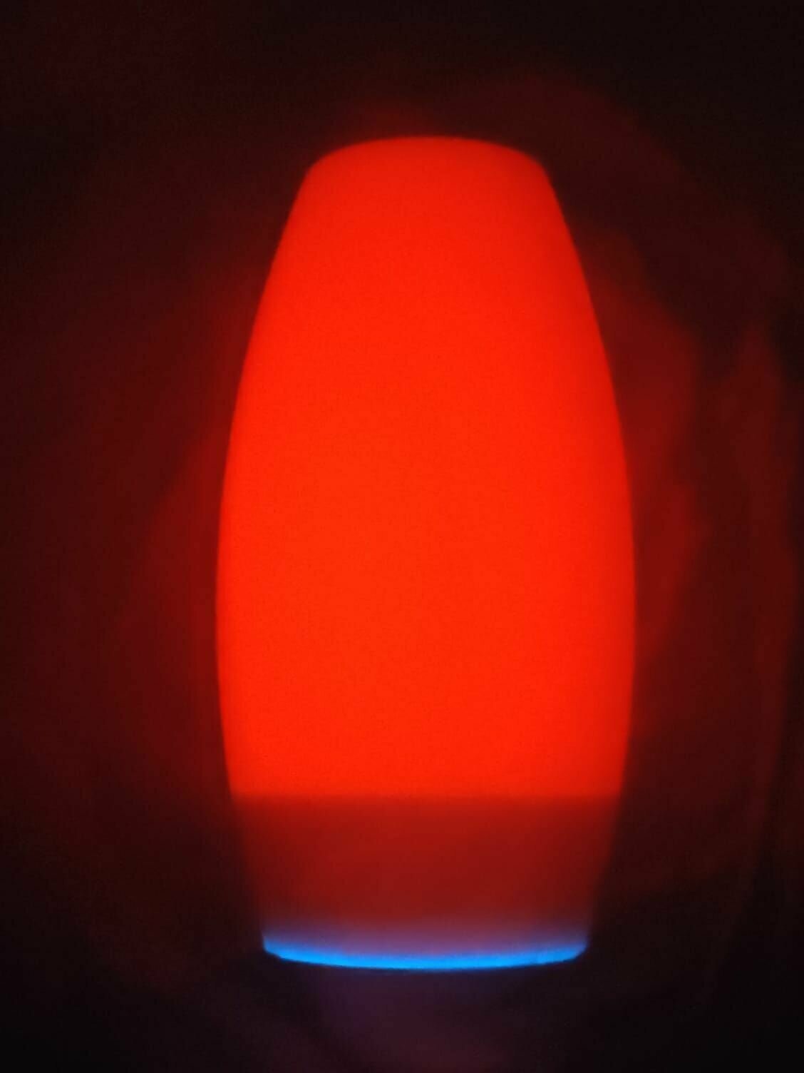 Плафон для люстры 9 ламп светящийся оригинальный размер 115 x 45 x 38 миллиметров, розовый фосфорисцирующий пластик (светится в темноте) - фотография № 9