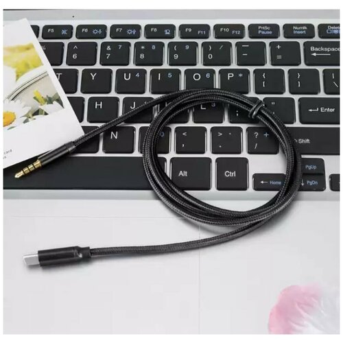 Акустический AUX Кабель Type C аудио кабель адаптер в машину для колонки Переходник TYPE-C - Jack 35 мм в авто для наушников AUX для андроид 49900₽