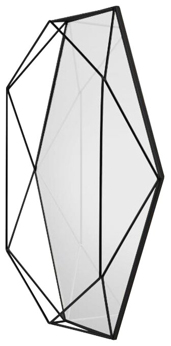 Зеркало Umbra Prisma 43х56.8 черный, 43х56.8 см - фотография № 3