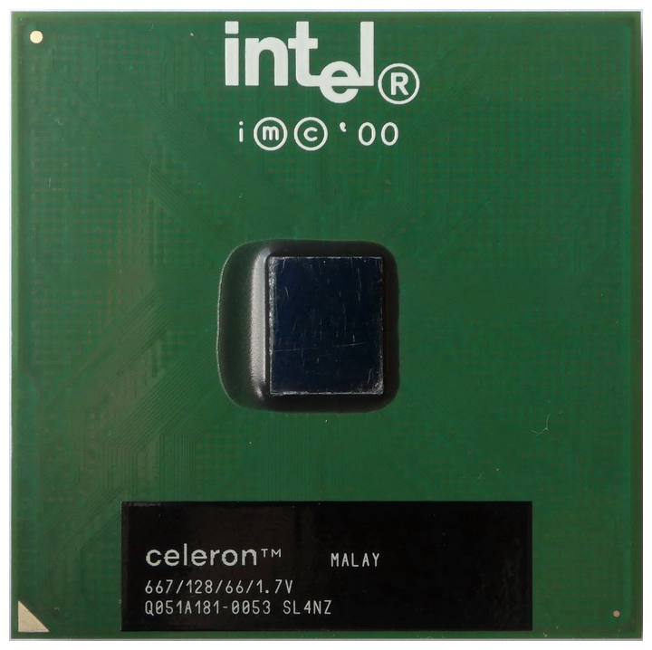 Процессор Intel Celeron 667MHz S370 1 x 667 МГц