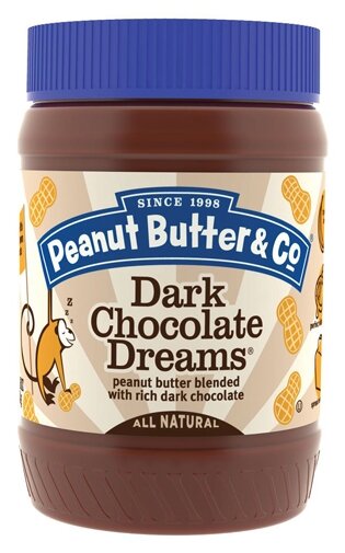 Peanut Butter & Co., Арахисовое масло с черным шоколадом Dark Chocolate Dreams 454 г