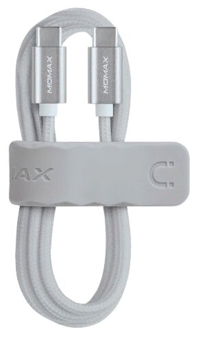 Кабель MOMAX Elite Link Type-C Cable (DTC1), Silver