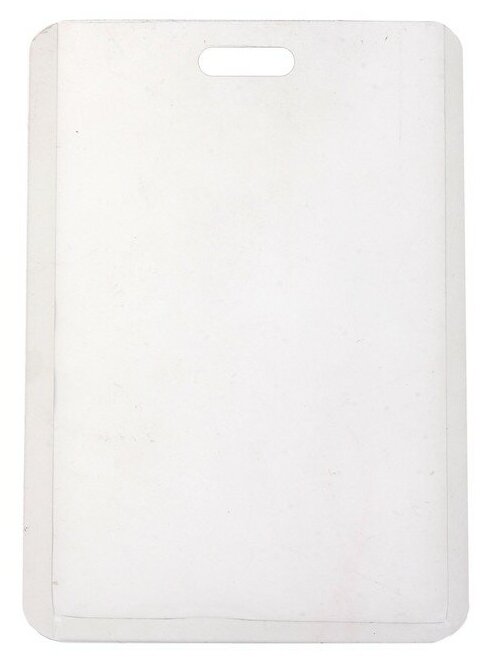 Бейдж-карман вертикальный, (внешний 100 х 65 мм), внутренний 85 х 57 мм, 20 мкр, 20 штук