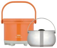 Кастрюля Thermos Shuttle Chef RPE-3000 3 л, зеленый/серый