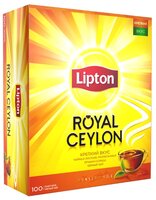 Чай черный Lipton Royal Ceylon в пакетиках, 100 шт.