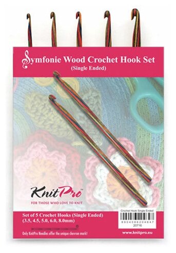 Набор крючков для вязания Symfonie , KnitPro, 20716