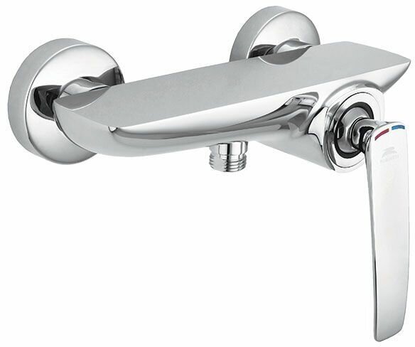 Смеситель Aero 12 для ванной комнаты, латунированная сталь, европейское качество, RUBINETA