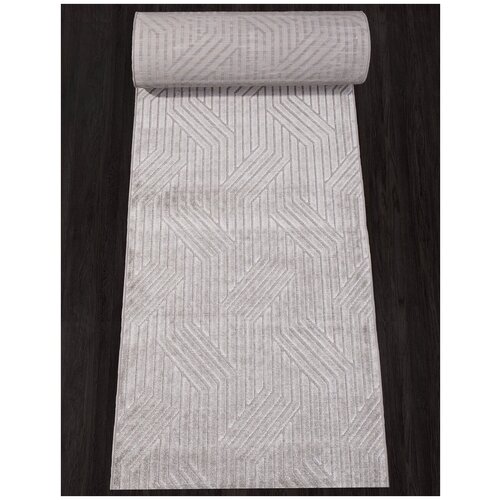 Ковер SIGMA - Дорожка Серый, Однотонный, Ковер на пол, в гостиную, спальню, в ассортименте, Турция, Бельгия, Россия (100 см. на 2500 см.)