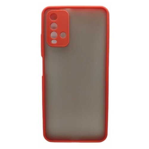 Чехол силиконовый матовый My Choice Xiaomi Redmi 9T (красный)