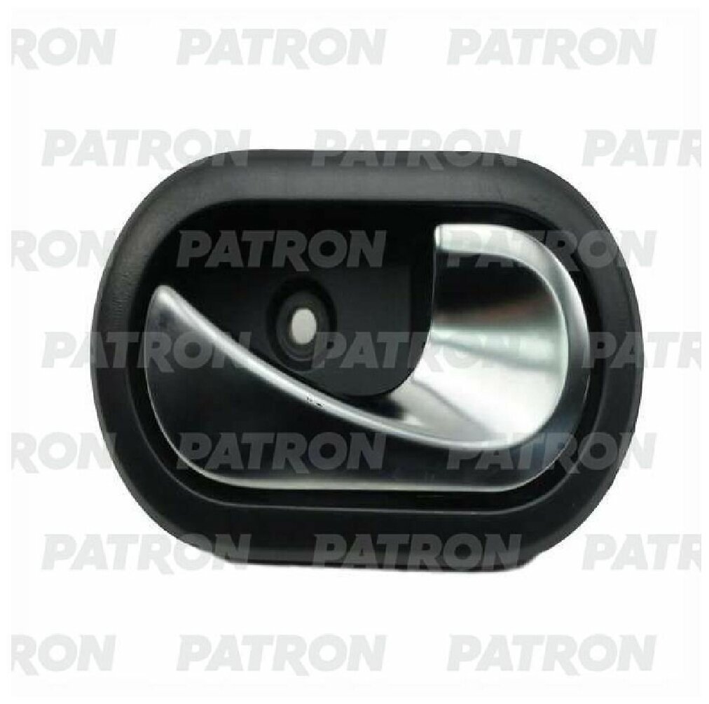 PATRON P20-1073R Ручка двери внутр передн=задн (прав) RENAULT: Duster Sandero 07-12 (хром\черн)