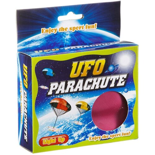 Игрушка фрисби UFO Parachute, BOX 14×4×12 см, 2 вида, арт.1258-10