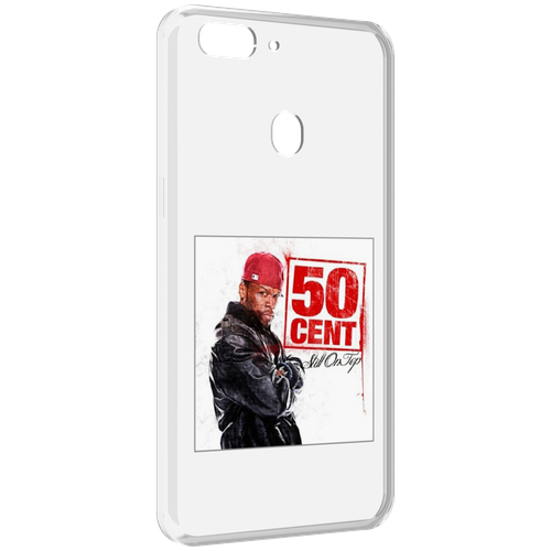 Чехол MyPads 50 Cent - Still On Top для Oppo Realme 2 задняя-панель-накладка-бампер