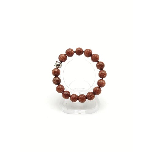 фото Кольцо из синтетического синего авантюрина на резинке 22 размер hrustalek