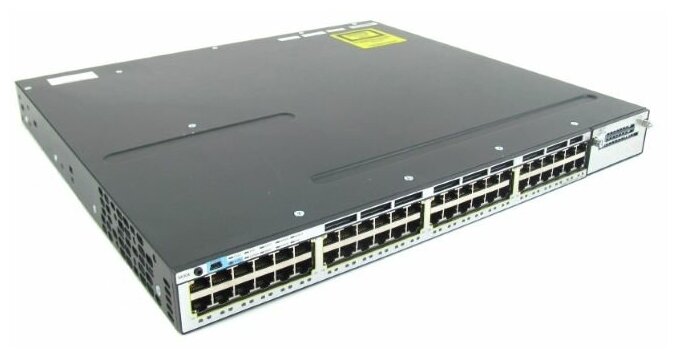 Коммутатор CISCO WS-C3750X-48PF-E