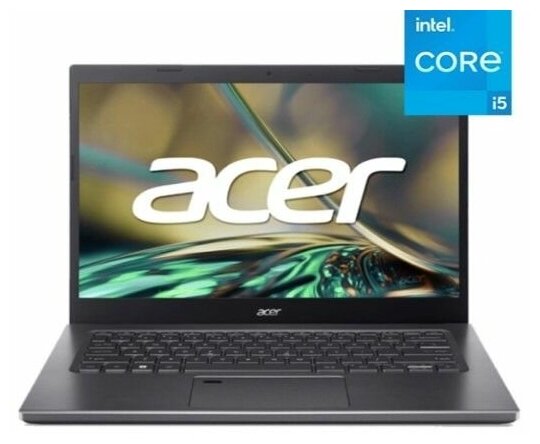 Ноутбук ACER Aspire 5 A514-55 Core i5 1235U,16Gb,SSD512Gb,14 ,Win11, grey (NX.K5DER.009)