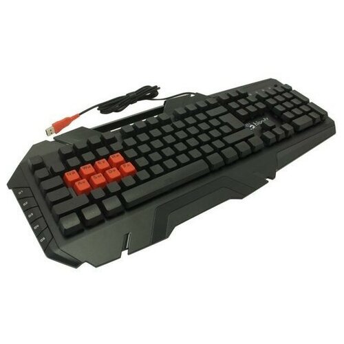 Клавиатура A-4Tech Bloody B3590R механическая черныйсерый USB for gamer LED 1067613 500400₽