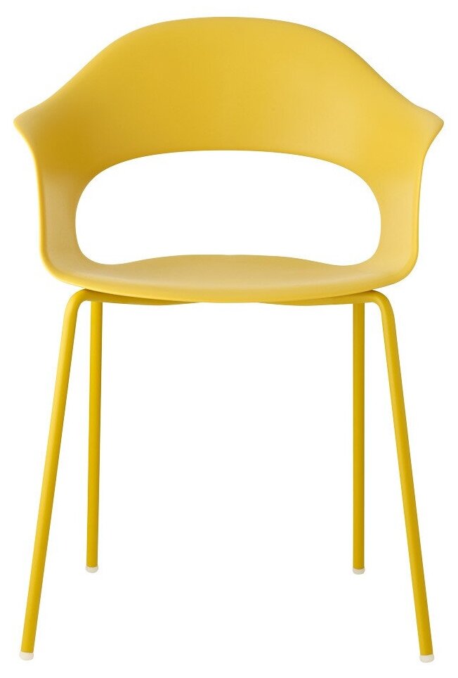 Кресло садовое пластиковое Scab Design Lady B, желтый