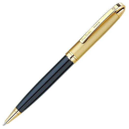 Ручка шариковая Pierre Cardin GAMME, цвет - черный и золотистый. PC0833BP