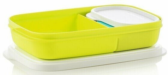 Коонтейнер "Два в одном" Tupperware, 590 и 120 мл - фотография № 4