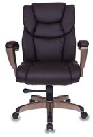 Компьютерное кресло Бюрократ T-9999 , обивка: искусственная кожа , цвет: коричневый