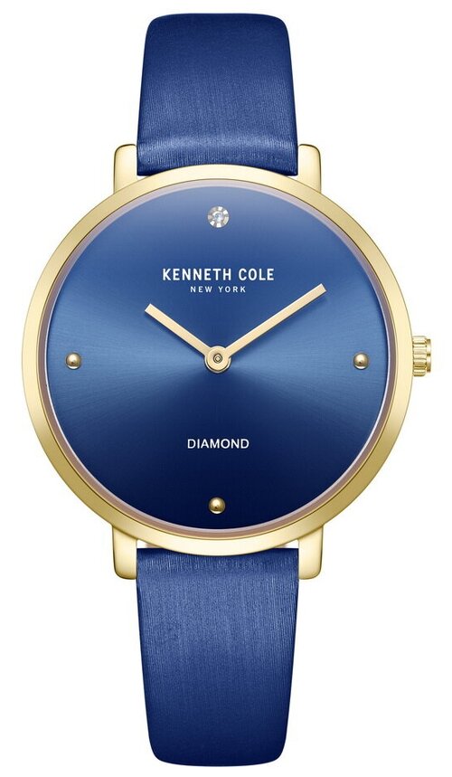 Наручные часы KENNETH COLE Classic, золотой, синий
