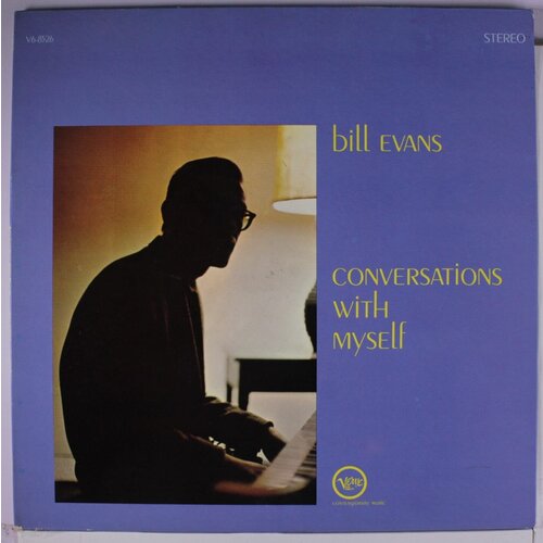 Виниловые пластинки, Verve Records, BILL EVANS - Conversations With Myself (LP) виниловая пластинка бг время n