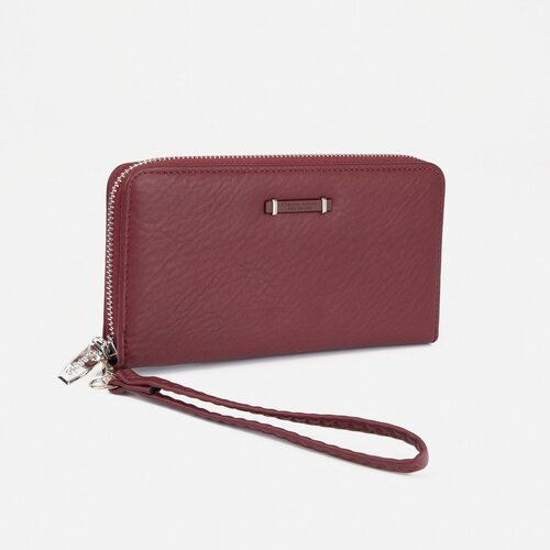 фото Romanoff кошелёк на молнии, цвет бордовый mikimarket