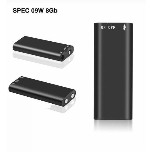 Диктофон mini Alisten с встроенной памятью 8Gb MP3 плеер диктофон с активацией голоса 12 часов непрерывной работы 100 часов записи 190000₽