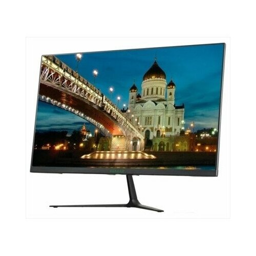 powercool мониторы lcd valday 27 bf27abb LCD PowerCool Valday 23.8 AE24AVB {IPS 1920x1080 75Hz 5ms D-Sub HDMI 2xDisplayPort 1000:1 178/178 250cd Tilt Speakers Black (РФ)} [AE24AVB]