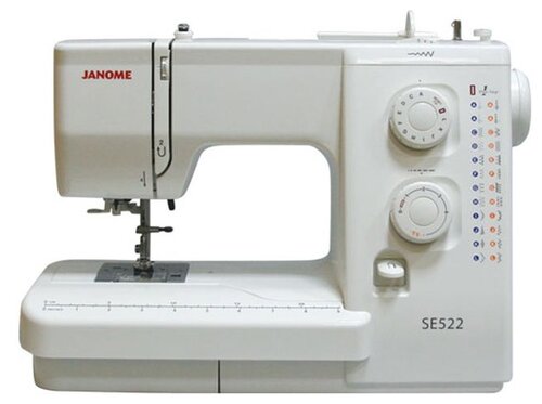 Швейная машина Janome SE 522/Sewist 525 S, белый — купить в интернет ...