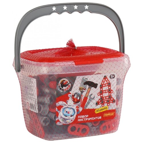 фото Полесье набор инструментов смешарики 132 элемента (70586)