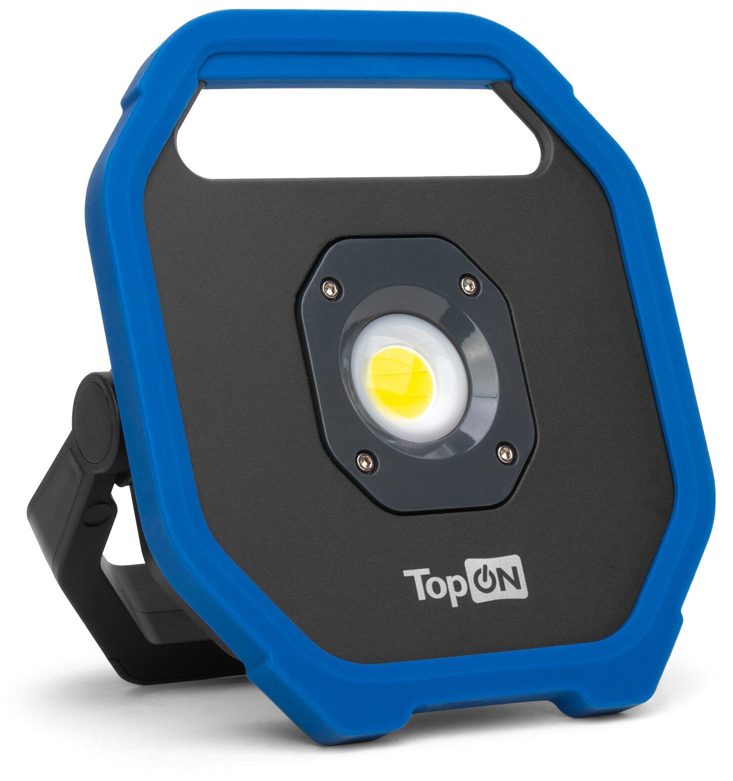 Аккумуляторный фонарь TopON TOP-MX1MGB LED 10 Вт 1100 лм 3.7 В 4.4 Ач 16.3 Втч магнитное крепление Синий
