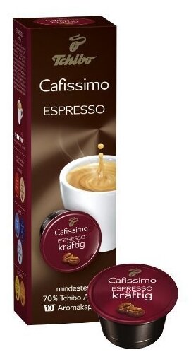 Кофе в капсулах Tchibo Cafissimo Espresso Intense Aroma, 10 кап. в уп. - фотография № 9