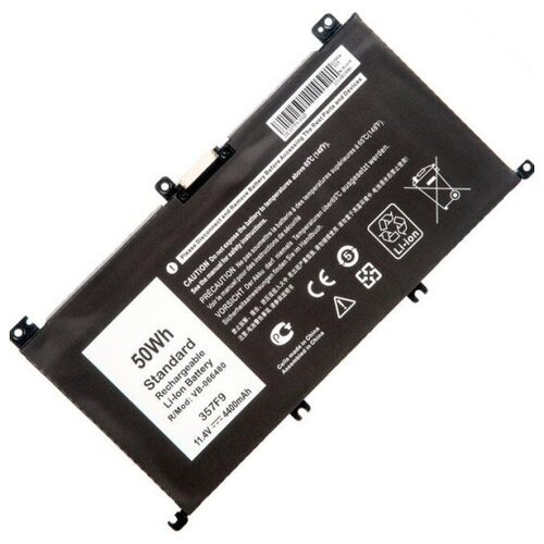 Аккумулятор для ноутбука Rocknparts для Dell Inspiron 15-7000, 7559, 7557, 7567, 7759, 11.4V 4400mAh 777292 аккумулятор батарея для ноутбука dell inspiron 15 7759 357f9 11 4v 6400 mah