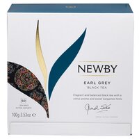 Чай "Newby" черный "Earl Grey" 50 пакетиков.
