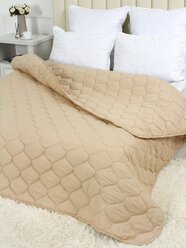 Одеяло "Верблюжья шерсть" облегченное, 2-х спальное, в микрофибре, плотность 150 г/м2