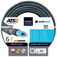 Шланг Cellfast HOBBY ATS2 1" 25 метров черный/голубой