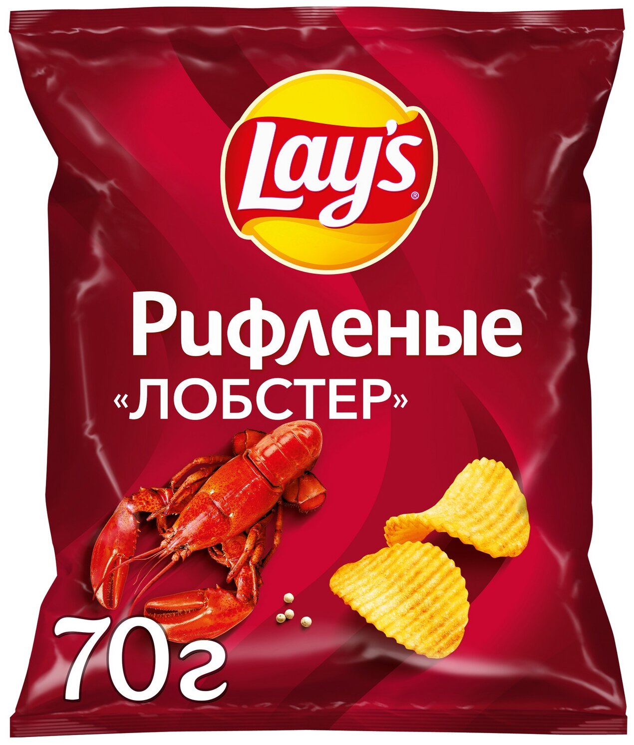 Чипсы лейс 70 г лобстер