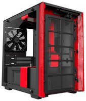 Компьютерный корпус NZXT H200 Black/red