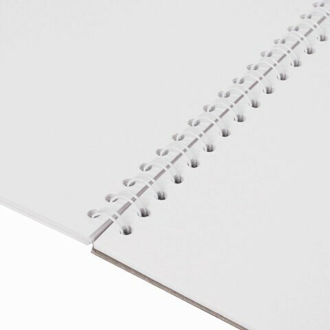 Скетчбук, акварельная белая бумага 200 г/м2 гознак, 280х280 мм, 20 л, гребень, подложка, BRAUBERG ART DEBUT, 110992