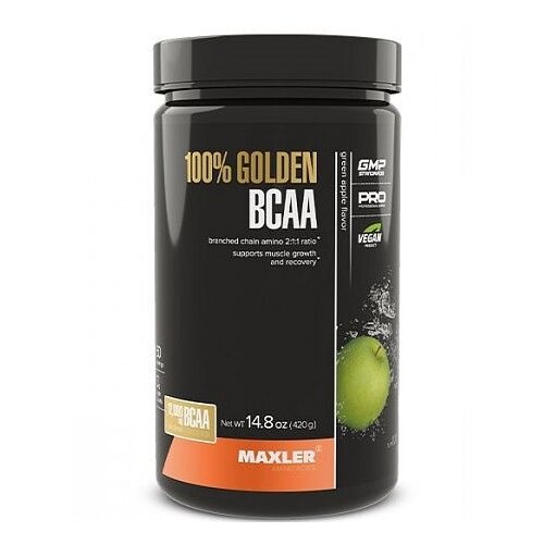 фото Maxler usa 100% golden bcaa 420 г (апельсин)