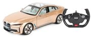 Машинка на радиоуправлении Rastar BMW i4 Concept (арт.98300), 1:14(33см), двери открываются. Цвет золотистый