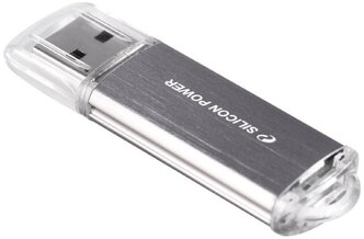 Флешка Silicon Power UFD ULTIMA II-I 32 GB, 1 шт., серебристый